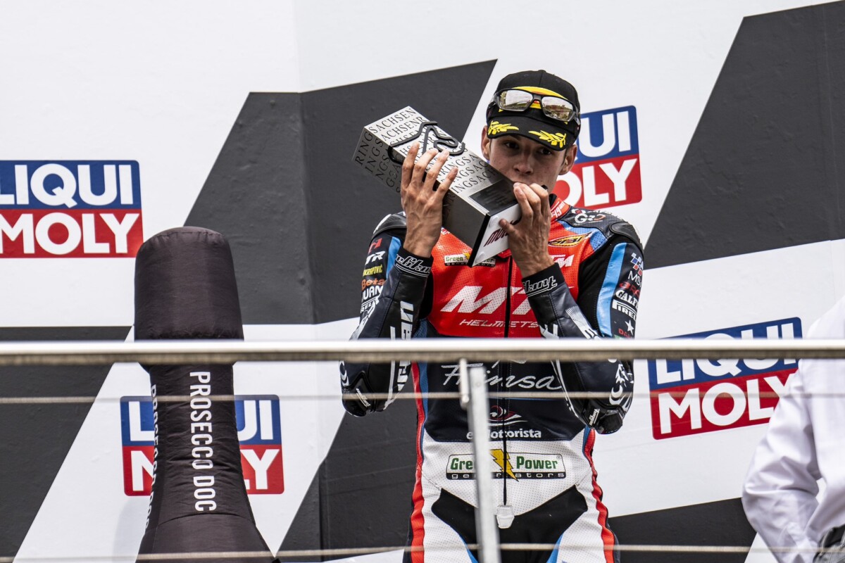 Ortolá podio GP Alemania